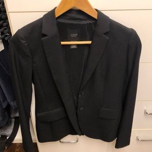 J crew black blazer